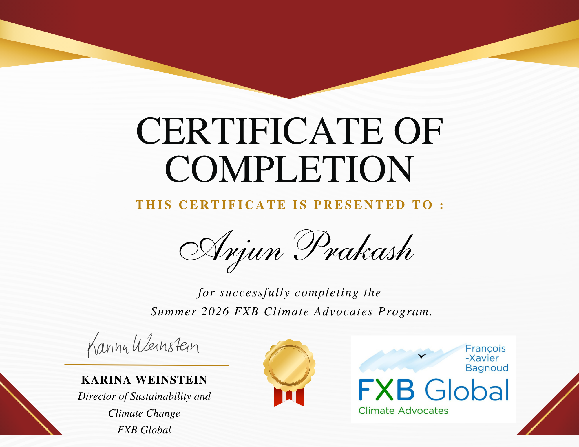 FXB Climate Advocates